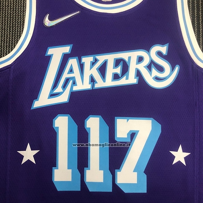 Maglia Los Angeles Lakers x X-box Master Chief #117 Viola